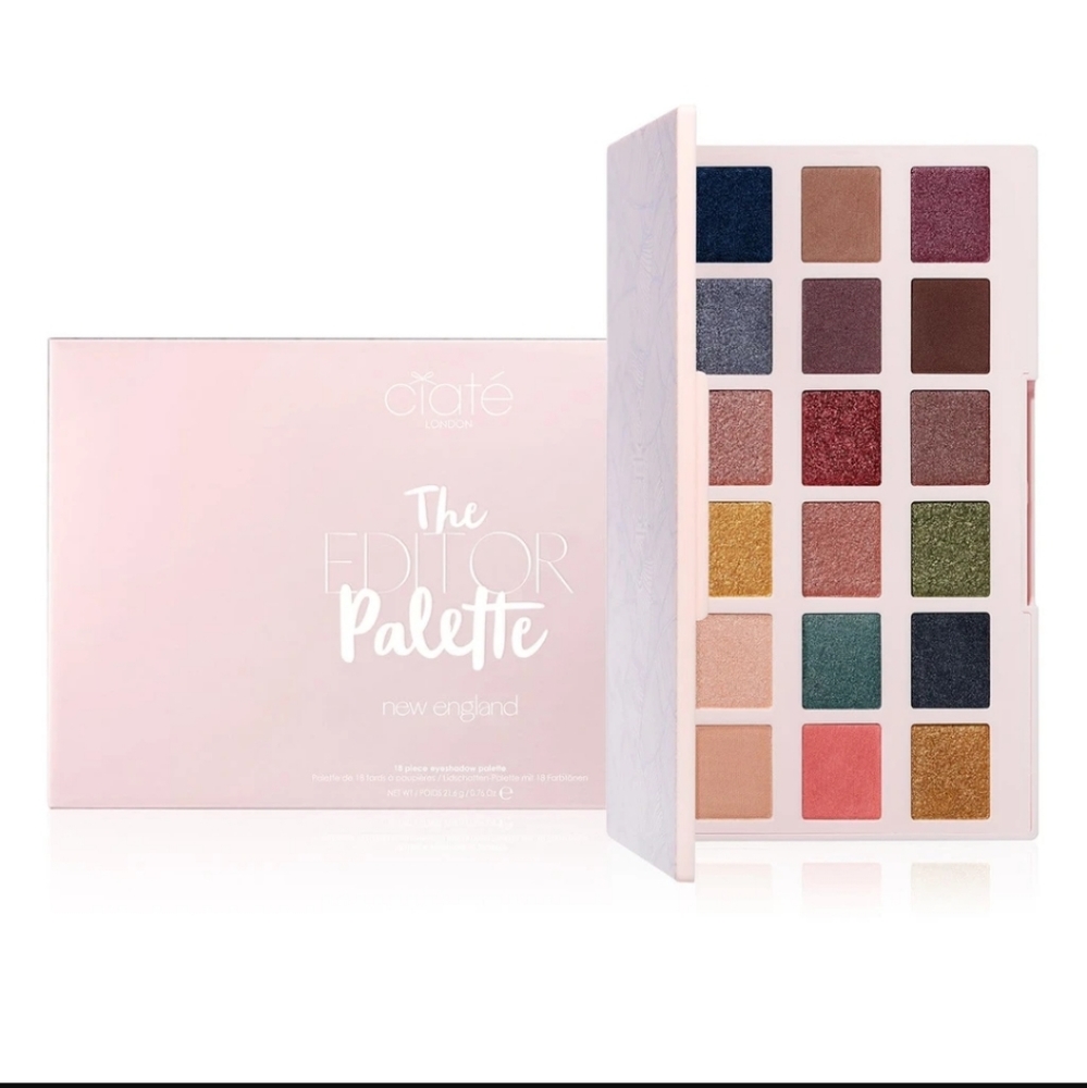 CIATE - The Editor Palette New England Eyeshadows